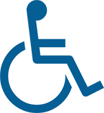 Ícone de acessibilidade a portadores de deficiência